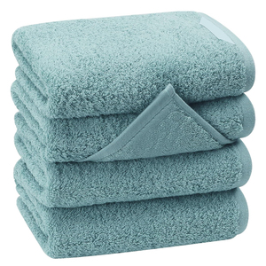 Ensemble de serviettes de bain pour hôtel de luxe 100% coton doux fabrication pakistanaise Style turc Logo motif conception personnalisée pour la vente en gros - Product Image 5