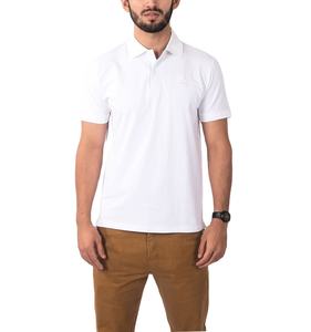 Polo de Golf de algodón para hombre, camiseta personalizada de alta calidad, Color blanco, venta directa de fábrica - Product Image 2