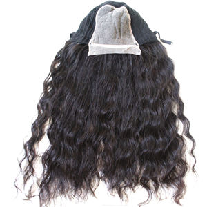 La mejor calidad 5x5 Pelucas sin pegamento 100% Virgen HD Peluca de encaje con estilo de onda profunda y encaje transparente de Vietnam - Product Image 4