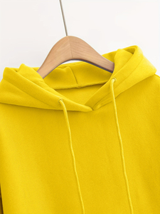 ชุดวอร์ม2ชิ้นหนาขนาดใหญ่พิเศษโลโก้แบบกำหนดเองชุดเซต2ชิ้นสีทึบ - Product Image 4