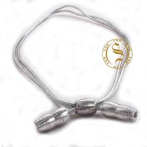 Uniforme de cérémonie de haute qualité cordon de chapeau fil de lingot cordons de chapeau de cérémonie - Product Image 1