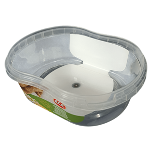 DOK850บรรจุภัณฑ์พลาสติกแบบใช้แล้วทิ้งขนาด850มล. ภาชนะบรรจุไอเอ็มพีพีดีไซน์พิเศษแบบฝาปิดภาชนะบรรจุไอเอ็มแอลขนมเยลลี่น้ำตาลขนมปังน้ำแข็ง - Product Image 5