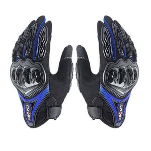 Guantes protectores de carreras de verano para deportes al aire libre ciclismo motocicleta montar guantes transpirables de pantalla táctil para MOTOR BIKE - Product Image 1