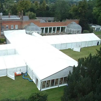 Tente de réception économique pour mariage et salon professionnel, type pagode, avec prix exceptionnel à vendre