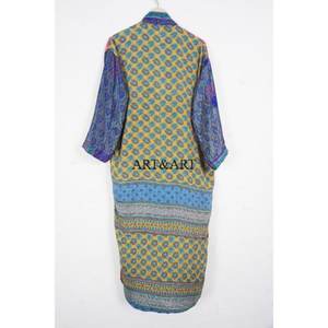 Women's Elegant Silk Kimono <b>Bridesmaid</b> <b>Robes</b> Bridal Sleepwear Soft Summer Winter Vacation Wear - Product Image 5