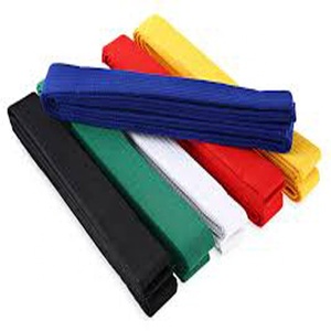 Ensemble de ceintures colorées de Taekwondo, équipement d'entraînement d'arts martiaux unisexe en nylon durable - Product Image 2