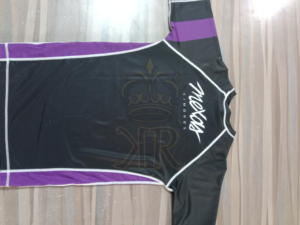 Personnalisé Demi Manches Jiu Jitsu Rash Guard Classé BJJ Rash Guard Meilleure Qualité 240GSM 85% Polyester & 15% Spandex - Product Image 4