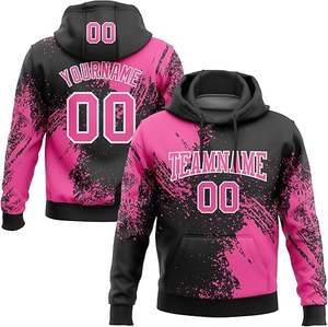 Ajoutez votre propre conception de texte personnalisé personnalisé avant et arrière sweat à capuche 360gsmPullover hommes en vrac grande taille sweats à capuche OEM ODM - Product Image 1