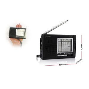 สำหรับเทคซัน R-911 คลาสสิค 11-แบนด์เครื่องรับวิทยุแบบอนาล็อก FM/MW/SW คลื่นสั้น - Product Image 3