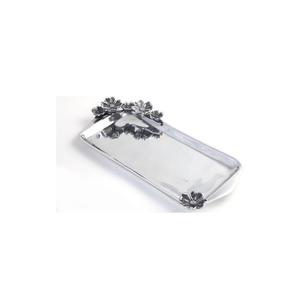 Elegant modern hammered metal chocolate <b>tray</b> for restaurant buffet wedding <b>parties</b> catering dessert sweets presentation display - Product Image 3