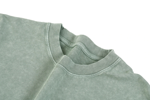 Camisetas de Alta Calidad para Hombre, Estampadas Personalizadas, 250 g/m², 100 % Algodón, Estilo Vintage, con Logotipo Personalizado, Hombros Caídos, Estilo Hip Hop - Product Image 2