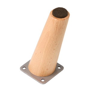 16 Inch Tough and Strong Wooden Furniture Legs for Coffee Table & Chair Feet Metal Cabinet Legs for Hospital Use - Product Image 3