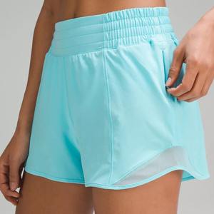 Short de sport d'été taille haute pour femme Short de basket-ball respirant à séchage rapide avec bande réfléchissante Logo décoration de poche - Product Image 4