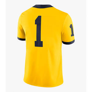 Camiseta de fútbol americano unisex, camisetas deportivas transpirables con patrón de números impresos personalizados de alta calidad, camisetas bajas MOQ XL - Product Image 6