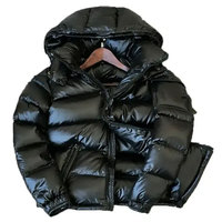 2025 Logo personnalisé Polyester imperméable à séchage rapide coupe-vent coquille souple bulle veste hommes chaud hiver extérieur rembourré léger