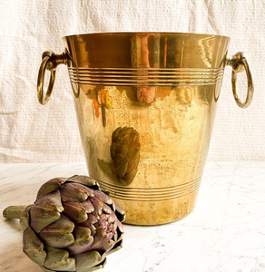 Seau à glace en laiton raffiné écologique pour la décoration de comptoir de bar haut de gamme, améliorant ainsi la présentation globale des boissons - Product Image 2