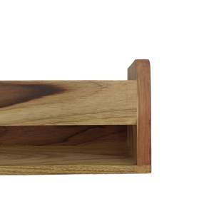 Bulk Supplier Teakwood Wall Mount <b>Wooden</b> Multipurpose <b>Bathroom</b> <b>Accessories</b> Storage Organizer - Product Image 3