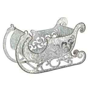 Iron Decorative <b>Santa</b> <b>Sleigh</b> for Tabletop Christmas Home Decoration Classic <b>Sleigh</b> Metallic Gold New Arrival Metal Christmas - Product Image 3