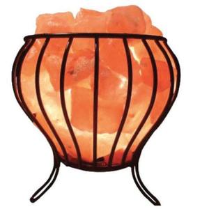 Lampe de Sel de l'Himalaya Naturelle Raffinée, Veilleuse LED, Lampe de Table Effet Lave pour Chambre à Coucher, Chevet, Lumière Chaude, Décoration de Noël, Sac - Product Image 1