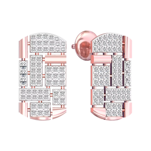 Custom <b>Photo</b> Pendant Set in 10k 14k 18k Gold with Lab Grown Diamond for Parties Gifts Engagements-Necklace and Earrings - Product Image 1