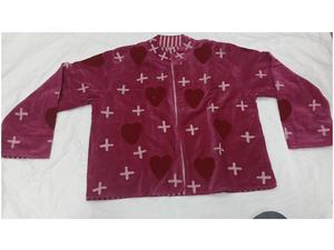 Chaqueta Bordada de Terciopelo Estampado al por Mayor con Cuello Mao, Técnica de Tejido para Fiestas de Invierno y Ocasiones Festivas - Product Image 4