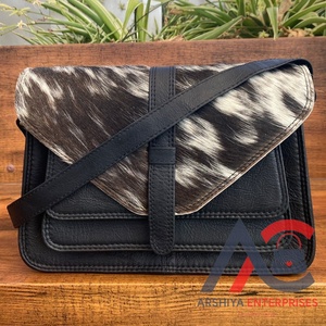 กระเป๋าสะพายพาดลำตัวหนังวัวอเนกประสงค์สำหรับผู้หญิงกระเป๋าสะพายหนังแท้กระเป๋าถือแฟชั่น - Product Image 1