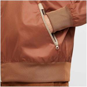 เสื้อแจ็คเก็ตกันลมผู้ชายแบบสีบล็อกผสมผสาน บริการ OEM ODM ผลิตตามสั่ง คุณภาพสูง 100% โพลีเอสเตอร์ กันน้ำ ระบายอากาศได้ดี - Product Image 5