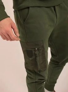 Venta caliente de moda Slim Fit hombres chándal ropa de entrenamiento cómodo pulóver con capucha con bolsillo de canguro Slim Fit sólido - Product Image 6