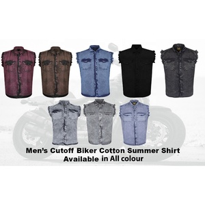 เสื้อนักขี่จักรยานสำหรับผู้ชายเสื้อแขนกุดตัดสำหรับนักขี่มอเตอร์ไซด์ - Product Image 6