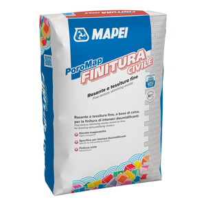 Poromap 25 kg Civil Finishing Breathable <b>Mortar</b> for Dehumidifying Plasters - Product Image 1