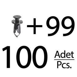 Clips de fixation pour calandre et panneaux de pare-chocs pour Ford, GM, Toyota, Suzuki - 100 pièces - Product Image 1