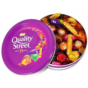 Chocolats Quality Street en gros, pack en vrac de 5,8 kg, boîte de 12 recettes classiques : noisette, caramel, chocolat au lait, orange, crème - Product Image 1