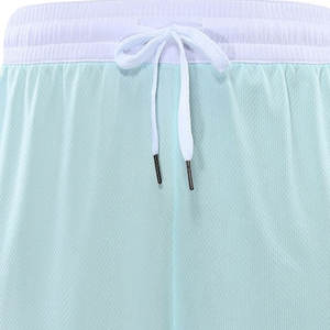 Pantalones cortos de malla de baloncesto de verano de poliéster 100% para hombre, pantalones cortos de baloncesto con cintura elástica hechos a medida - Product Image 6