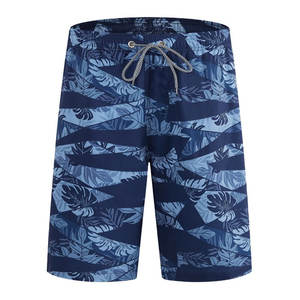 New Summer Solid Color Beachwear Wholesale Trunk Men Swim <b>Shorts</b> Canvas Fabric Casual <b>Woven</b> Swimming <b>Shorts</b> - Product Image 1