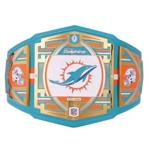 Bengals Inspiré Pro Wrestling Ceinture de championnat Miami Dolphins personnalisée Ceinture de titre poids lourd de haute qualité - Product Image 2
