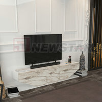 Mobilier salon décoration moderne table console marbre table tv luxe table tv moderne