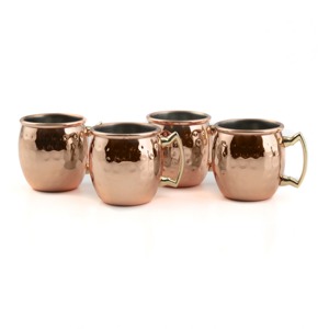 Durable vacuum insulated copper coffee <b>mug</b> with a leak proof <b>lid</b> perfect for enjoying hot coffee tea or iced beverages - Product Image 4