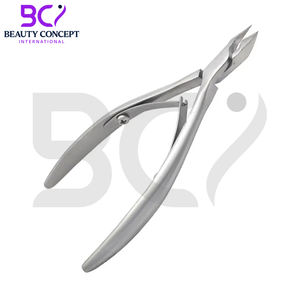 Cortacutículas Profesional de Acero Inoxidable con Punta Extra Afilada de 7mm y Hojas Curvas, Mango Liso y Duradero para el Cuidado de las Uñas - Product Image 3