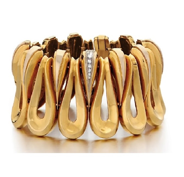 Fashion New Arrival Statement Bracelets Exaggerated Chunky Wide Matte Gold Plated Cuff Bracelet Bangle Jewelry for Women