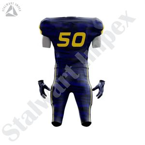 Uniforme de fútbol con nombre de equipo personalizado de alta calidad, ropa de equipo para hombres, uniformes de fútbol americano a la venta - Product Image 2