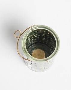 Available High Quality Round Available Glass Candle <b>Jar</b> for Home & Hotel Decoration New Design Best Price Metal Candle Lantern - Product Image 4