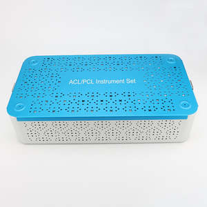 Juego de instrumentos de artroscopia manual para ACL y PCL, para reparación y reconstrucción de ligamentos de rodilla, instrumento ortopédico de acero de MI - Product Image 6