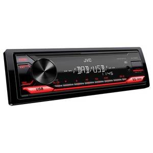 Autoradio JVC KD-X182DB 1 DIN DAB+ USB AUX 4x50W sans lecteur CD Noir et Rouge - Product Image 2