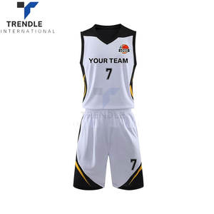 Maillot de basket-ball personnalisé pour adultes, garçons, hommes, uniforme personnalisé, équipe sportive, entraînement, vêtements de jeu, antibactérien, 100% polyester, personnalisé - Product Image 3