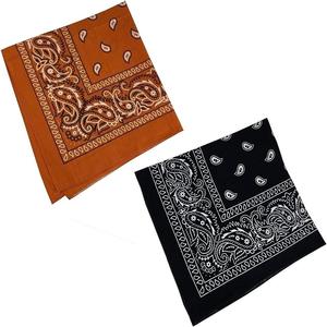 Custom Logo Printed High Quality Bandana <b>Scarves</b> 100% Silk Square Cotton Headwear Winter Fashion Accessories <b>Chiffon</b> Material - Product Image 2