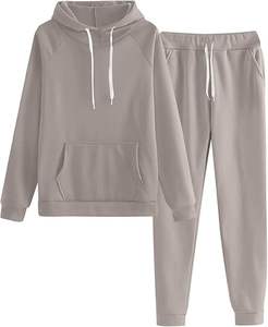 Servicio OEM, Fabricante, Personaliza Tu Propio Estilo de Marca, Sudadera con Capucha y Pantalones, Conjunto de Dos Piezas para Mujer - Product Image 4