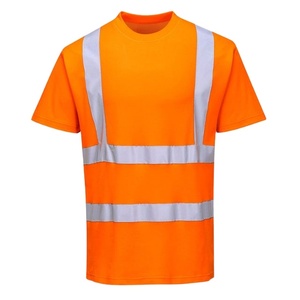 La mejor calidad Hi Vis Comfort Fit Camiseta DE TRABAJO Secado rápido Construcción de seguridad de alta visibilidad Hecho a prueba de agua Algodón de alta calidad - Product Image 1
