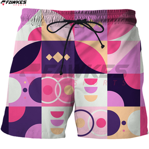 Fabricación 3D estampado corto moda hombres deporte Casual Streetwear playa pantalones cortos moda traje de baño pantalones cortos - Product Image 6