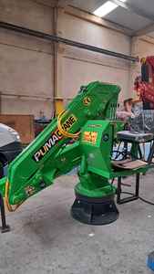 Grúa Puma de alta calidad, pluma hidráulica de nudillo, entrega rápida, grúa de cubierta marina de nueva condición con componentes de engranaje de bomba de núcleo - Product Image 2