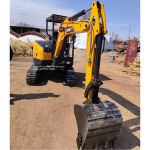 Mini-excavatrice SANY SY35U d'occasion, modèle 2022, moteur chinois d'origine, pompe hydraulique Sany, engrenage latéral, palan, roulement, moteur, 1 an - Product Image 3